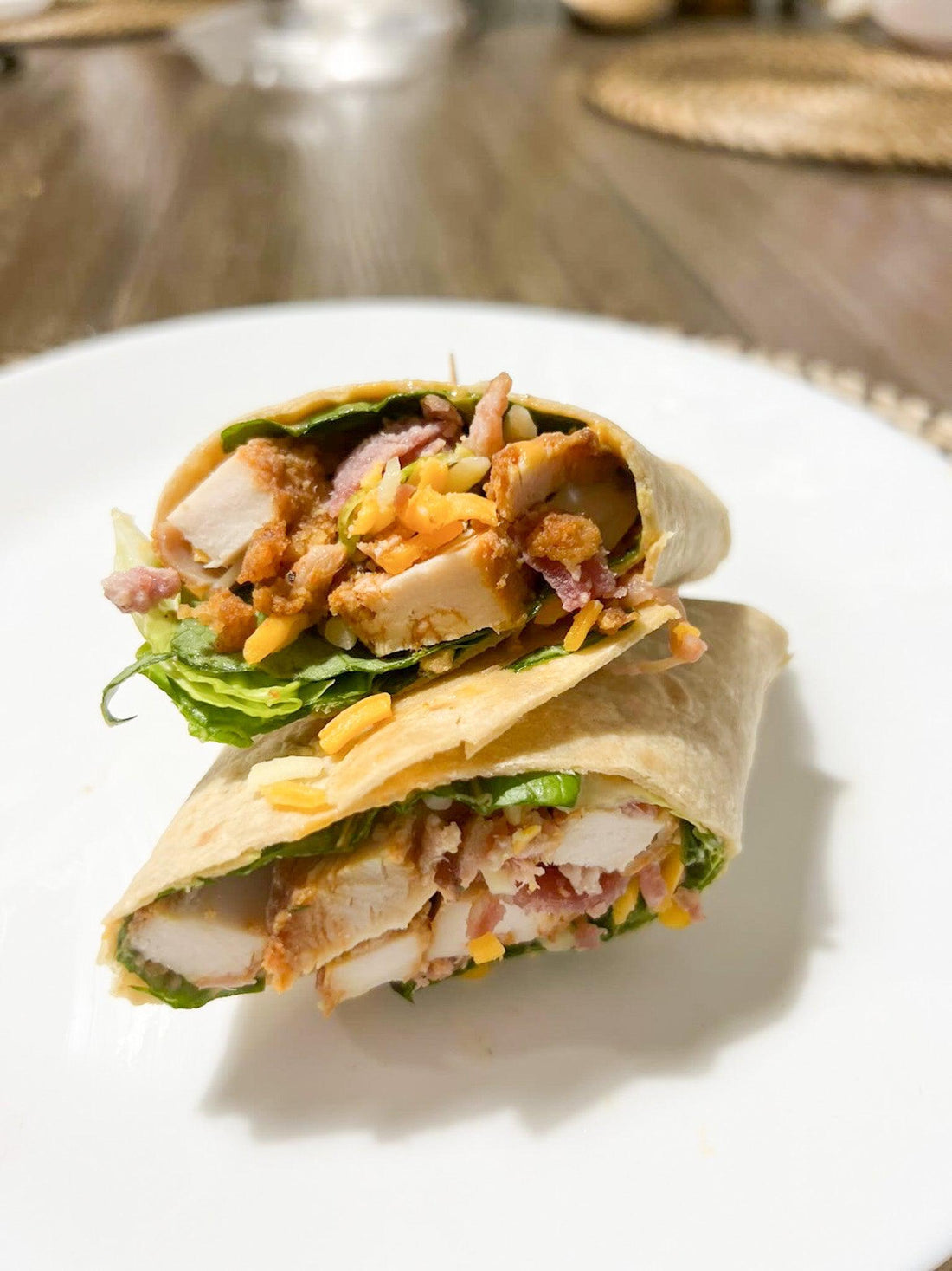 Low Carb Chicken Wrap