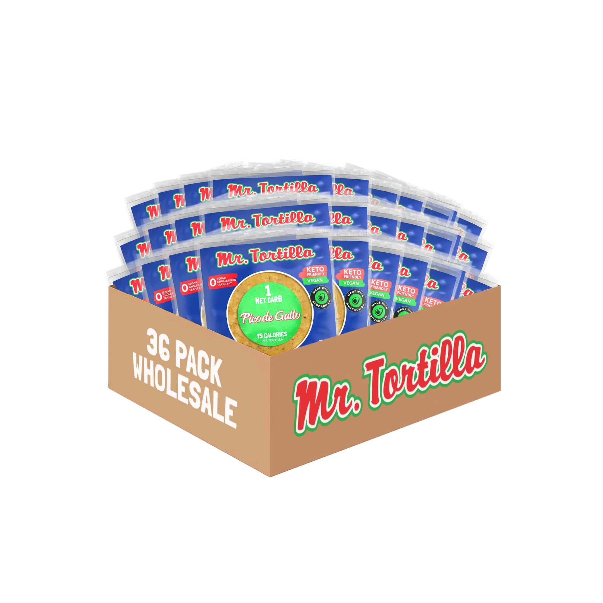 Wholesale 1 Net Carb Tortilla (36 Count)