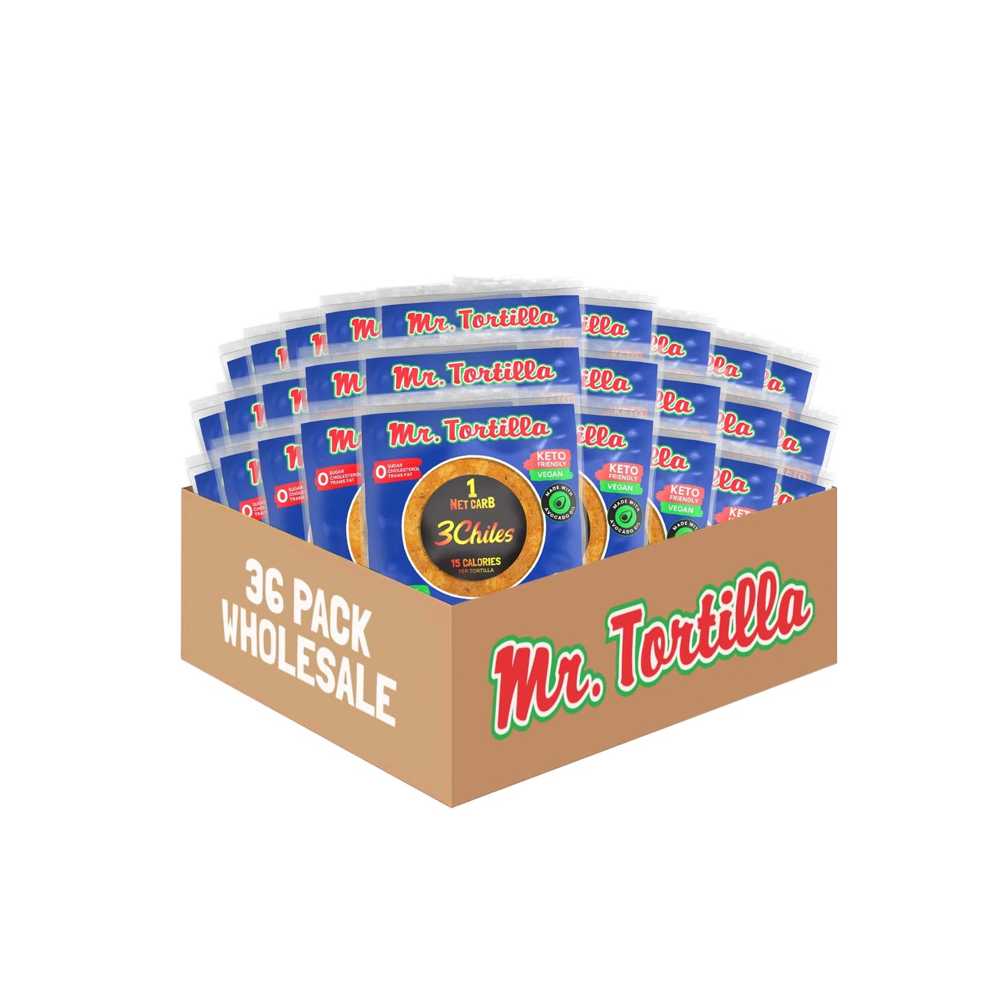Wholesale 1 Net Carb Tortilla (36 Count)