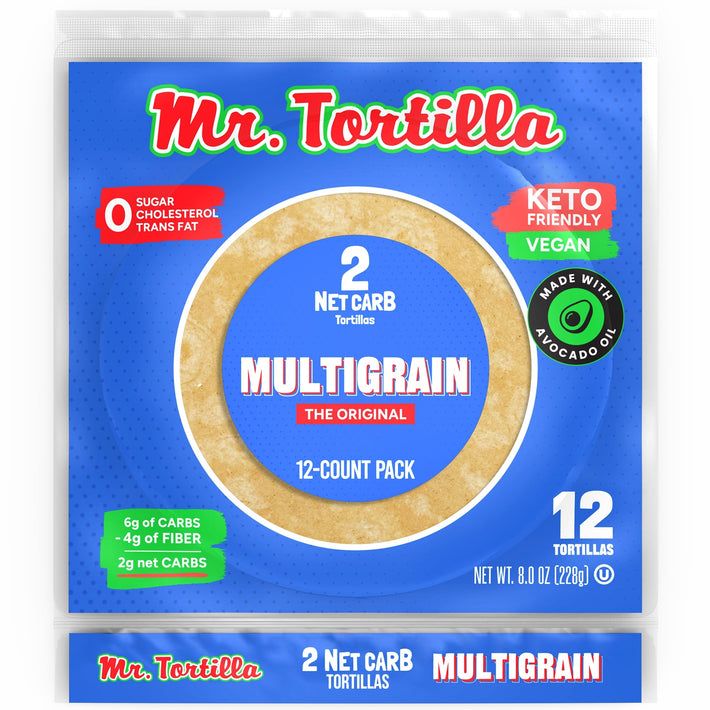 Wholesale 2 Net Carb Tortillas - 32 Bags/Box
