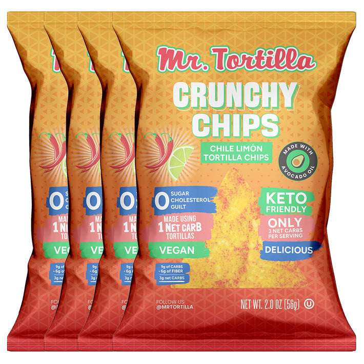Keto Crunchy Chips 4-Pack
