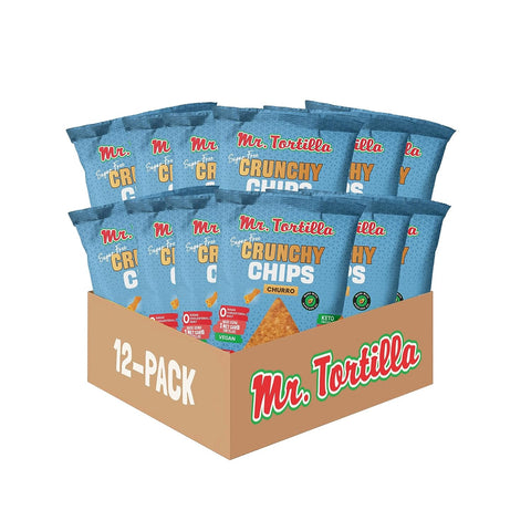 Churro Crunchy Chips - 12 Pack