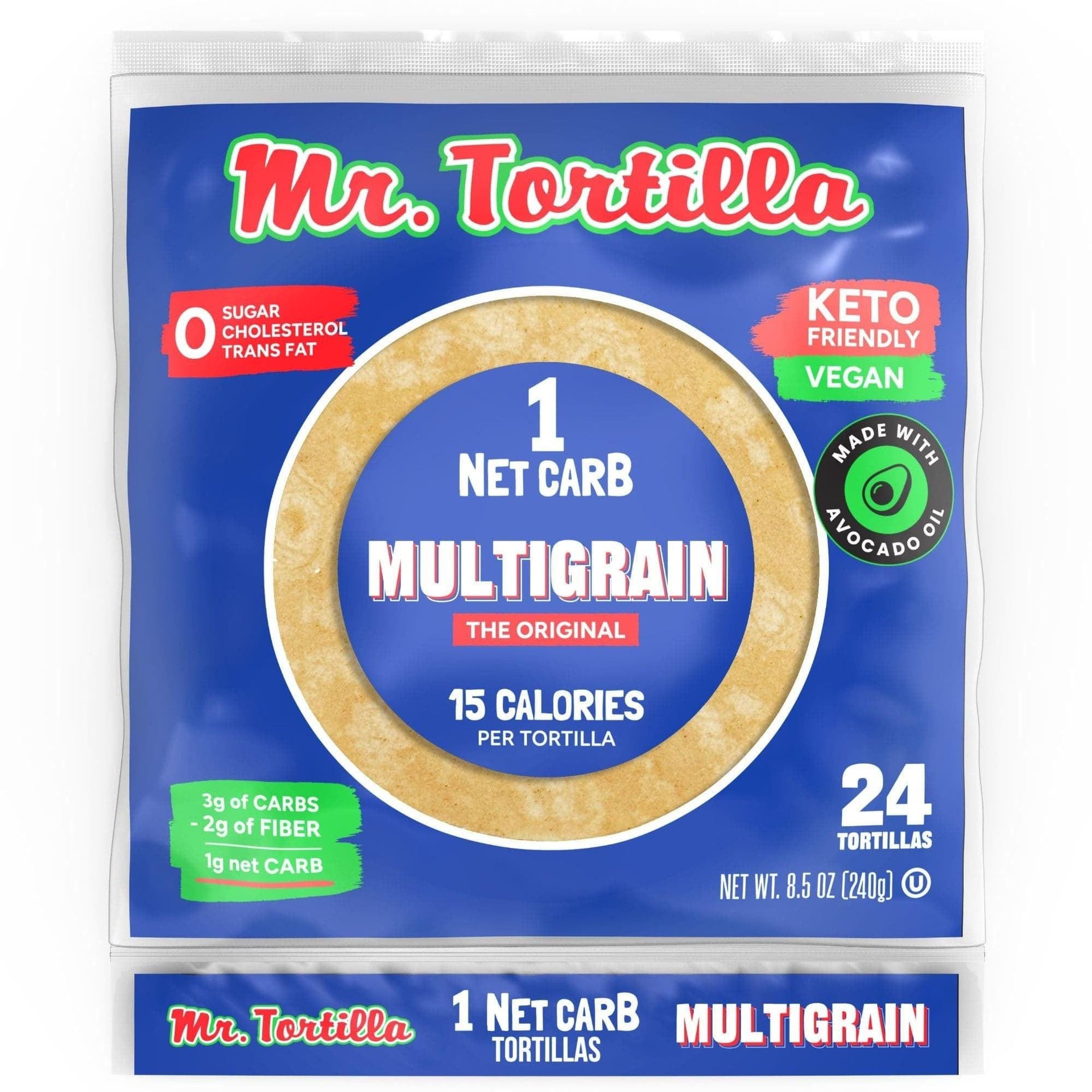 World's only 15 Calorie, 1 Net Carb Tortillas-Mr. Tortilla Store
