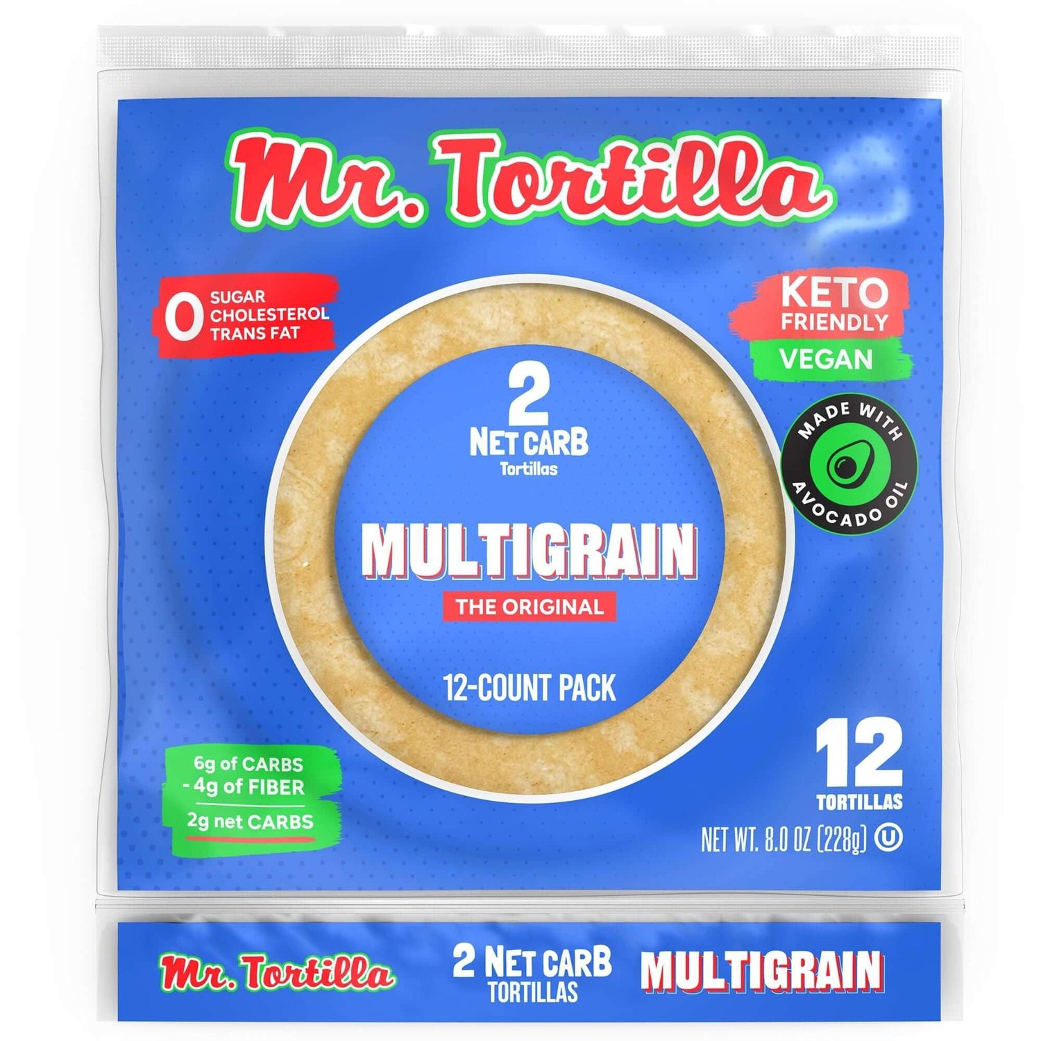 2 Net Carb Tortillas-Mr. Tortilla Store