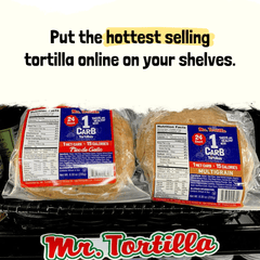 Wholesale 1 Carb Tortilla (36 Count)-Mr. Tortilla Store